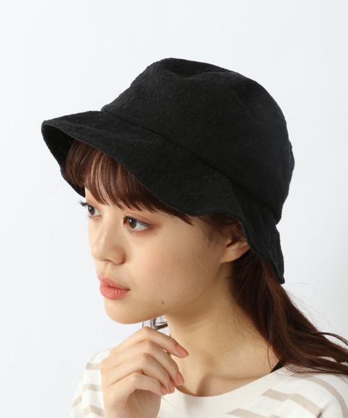 Heather(ヘザー)の「レースバケットハット 934637(ハット・レディース・ホワイト/ブラック・ONE SIZE)」の17枚目の写真