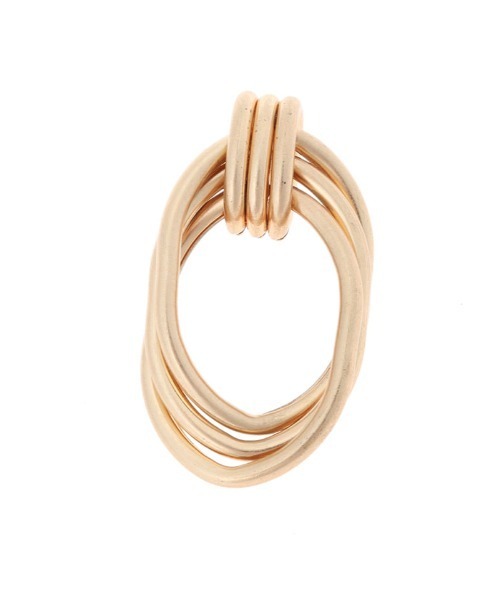 fifth（フィフス）の「セミサークルピアス（ピアス（両耳用）・レディース・ゴールド/シルバー・FREE）」の9枚目の写真