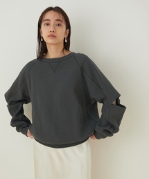 ADAM ET ROPE' | オープンアームプルオーバー(スウェット)