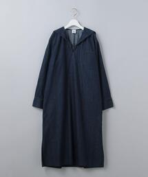 6(Roku)ロク　ワンピース 6（ロク）の「＜6(ROKU)＞DENIM SAILOR DRESS/ワンピース