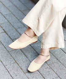 LE TALON（ルタロン）の「GRISE ナイロンメッシュギャザーフラット◆（その他シューズ・レディース）」