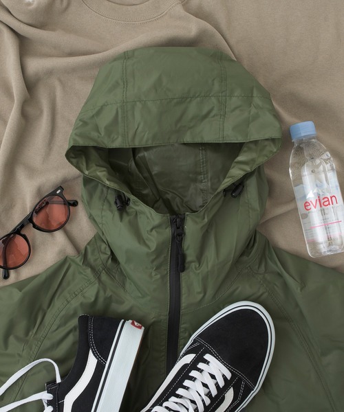 KiU（キウ）の「【KiU】RAIN ZIP UP キウ レインジップアップ（レインコート/ポンチョ・レディース・カーキ/ホワイト/ブラック/ネイビー/パープル/ピンク/イエロー/オレンジ/ベージュ/ライトグレー・FREE）」の17枚目の写真