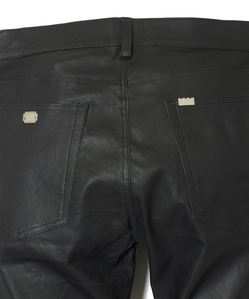 CRIMIE(クライミー)の「LEATHER STRETCH PANTS(その他パンツ・メンズ・ブラック・L/S/XL/M)」の5枚目の写真