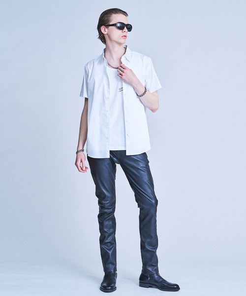 CRIMIE(クライミー)の「LEATHER STRETCH PANTS(その他パンツ・メンズ・ブラック・L/S/XL/M)」の6枚目の写真