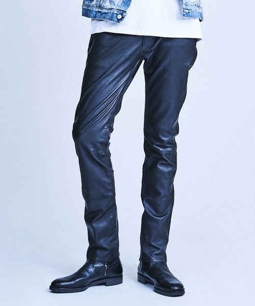 CRIMIE(クライミー)の「LEATHER STRETCH PANTS(その他パンツ・メンズ・ブラック・L/S/XL/M)」の9枚目の写真