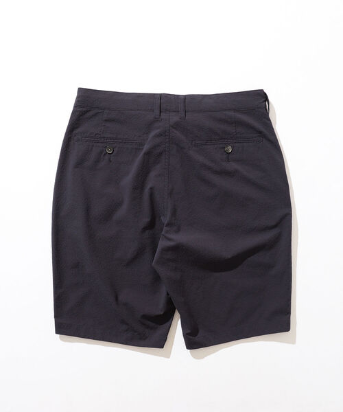 BEAMS（ビームス）の「BEAMS / SOLOTEX（R） シアサッカー ストレッチ ショーツ（その他パンツ・メンズ・ブラック/ネイビー/オリーブ・SMALL/MEDIUM/LARGE/X-LARGE）」の4枚目の写真