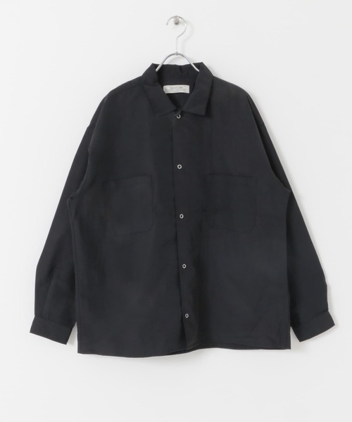 URBAN RESEARCH Sonny Label(アーバンリサーチサニーレーベル)の「グログランナイロンオーバーシャツ(シャツ/ブラウス・メンズ・ホワイト/ブラック/ライトブルー・MEDIUM/LARGE)」の11枚目の写真