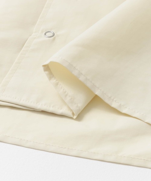 URBAN RESEARCH Sonny Label(アーバンリサーチサニーレーベル)の「グログランナイロンオーバーシャツ(シャツ/ブラウス・メンズ・ホワイト/ブラック/ライトブルー・MEDIUM/LARGE)」の17枚目の写真