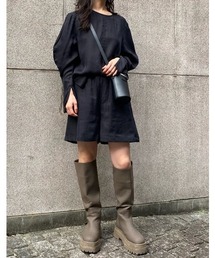 Mila Owen | SET UP キュプラウエストゴムショートパンツ(その他パンツ)
