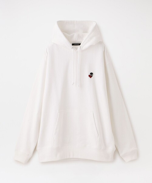 LOVELESS（ラブレス）の「ラブスカル フーディ（パーカー・メンズ・オフホワイト/ブラック・S/M/L）」の2枚目の写真
