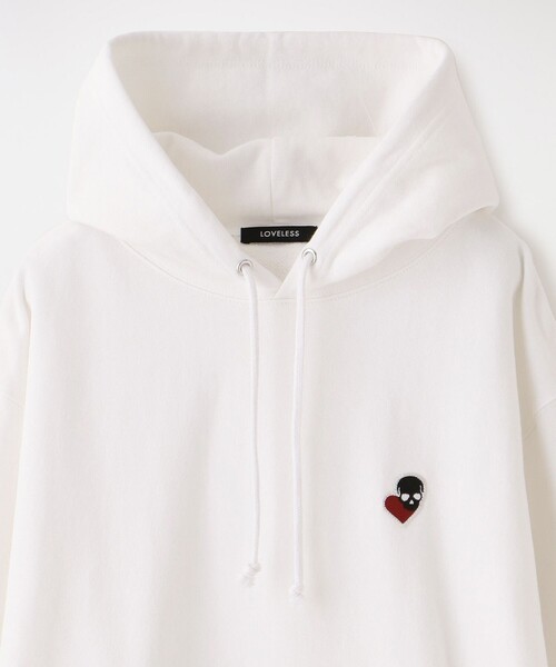 LOVELESS（ラブレス）の「ラブスカル フーディ（パーカー・メンズ・オフホワイト/ブラック・S/M/L）」の8枚目の写真