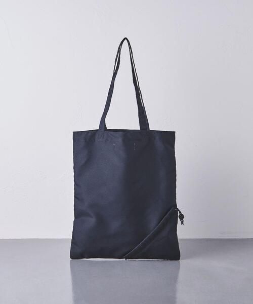 SAYAKADAVIS（サヤカディヴィス）の「＜SAYAKA DAVIS（サヤカ デイビス）＞POCKETABLE BAG-united LOVE project 2021†◆（エコバッグ/サブバッグ・レディース・ネイビー・FREE）」の8枚目の写真