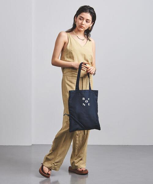 SAYAKADAVIS（サヤカディヴィス）の「＜SAYAKA DAVIS（サヤカ デイビス）＞POCKETABLE BAG-united LOVE project 2021†◆（エコバッグ/サブバッグ・レディース・ネイビー・FREE）」の4枚目の写真