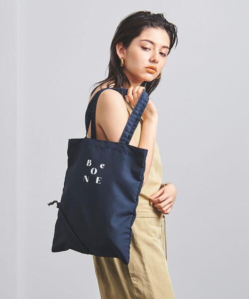 SAYAKADAVIS（サヤカディヴィス）の「＜SAYAKA DAVIS（サヤカ デイビス）＞POCKETABLE BAG-united LOVE project 2021†◆（エコバッグ/サブバッグ・レディース・ネイビー・FREE）」の6枚目の写真