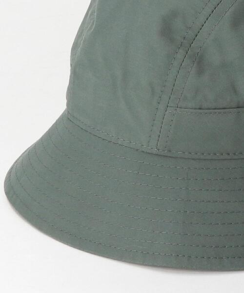 green label relaxing（グリーンレーベルリラクシング）の「SC GLR コットン ナイロン ストラップ バケットハット（ハット・メンズ・ブラック/オリーブ・FREE）」の7枚目の写真
