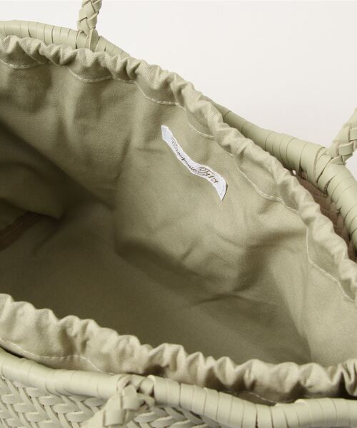 CIAOPANIC TYPY(チャオパニックティピー)の「フェイクレザーメッシュトートBAG(トートバッグ・レディース・ブラック/オフホワイト/ミント/バイオレット・ONE SIZE)」の9枚目の写真