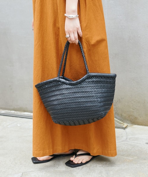 CIAOPANIC TYPY(チャオパニックティピー)の「フェイクレザーメッシュトートBAG(トートバッグ・レディース・ブラック/オフホワイト/ミント/バイオレット・ONE SIZE)」の7枚目の写真