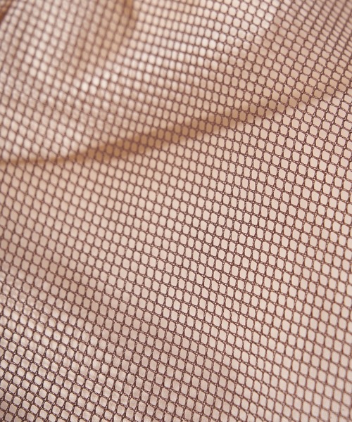 DISCOAT(ディスコート)の「パイピングメッシュトートバッグ(トートバッグ・レディース・ブラック/ブラウン/ベージュ・FREE)」の11枚目の写真