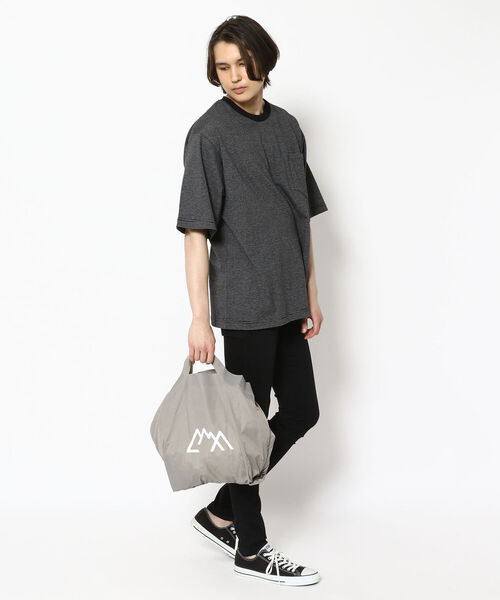 CMF OUTDOOR GARMENT（シーエムエフアウトドアガーメント）の「COMFY OUTDOOR GARMENT/コンフィアウトドアガーメント　COMFY SHOP BAG(MEDIUM)（トートバッグ・メンズ・ブラック/ネイビー/グレー・FREE）」の12枚目の写真