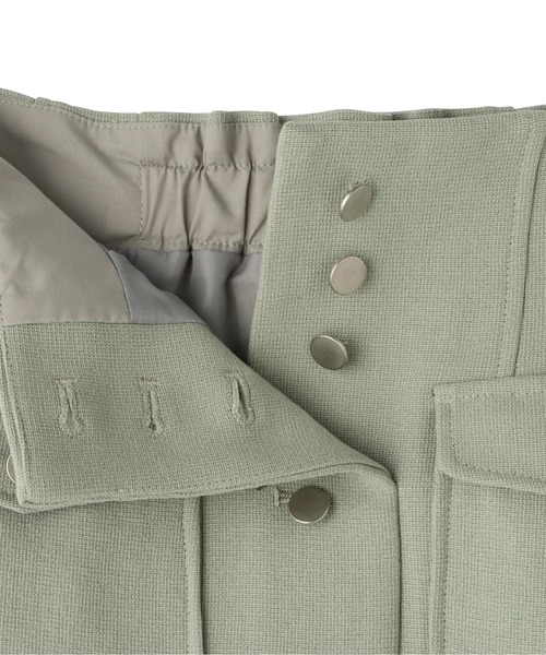 FREE'S MART（フリーズマート）の「【Sシリーズ対応】フロントボタンハイウエストミニスカート（スカート・レディース・ブラック/ベージュ/ライトグリーン・SMALL/MEDIUM）」の18枚目の写真