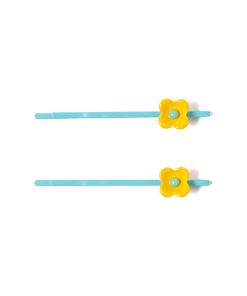 Ray BEAMS(レイビームス)の「Ray BEAMS / フラワー ガラス ヘアピン(ヘアピン・レディース・ホワイト/レッド/イエロー/ロイヤルブルー/グリーン系その他2・ONE SIZE)」の4枚目の写真