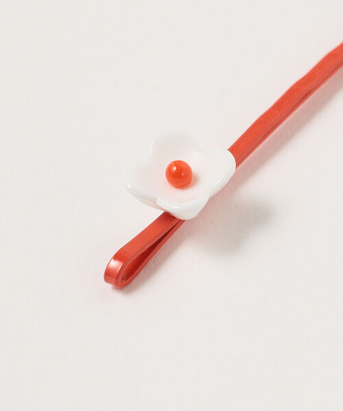 Ray BEAMS(レイビームス)の「Ray BEAMS / フラワー ガラス ヘアピン(ヘアピン・レディース・ホワイト/レッド/イエロー/ロイヤルブルー/グリーン系その他2・ONE SIZE)」の7枚目の写真