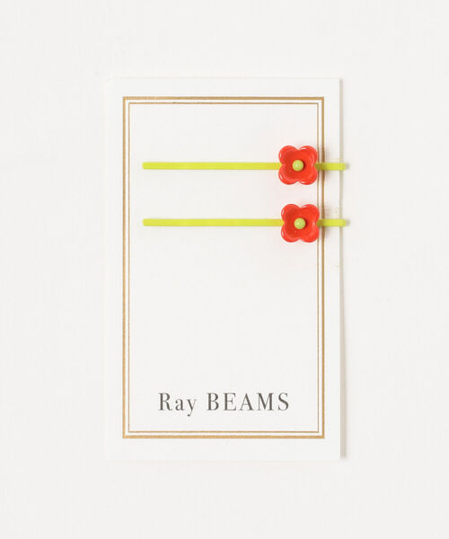 Ray BEAMS(レイビームス)の「Ray BEAMS / フラワー ガラス ヘアピン(ヘアピン・レディース・ホワイト/レッド/イエロー/ロイヤルブルー/グリーン系その他2・ONE SIZE)」の11枚目の写真