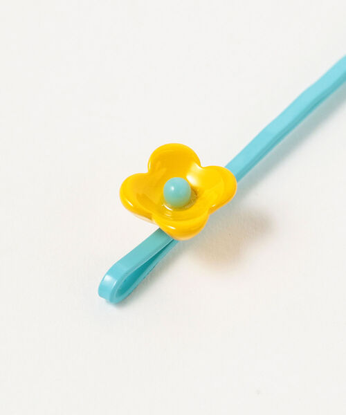 Ray BEAMS(レイビームス)の「Ray BEAMS / フラワー ガラス ヘアピン(ヘアピン・レディース・ホワイト/レッド/イエロー/ロイヤルブルー/グリーン系その他2・ONE SIZE)」の13枚目の写真