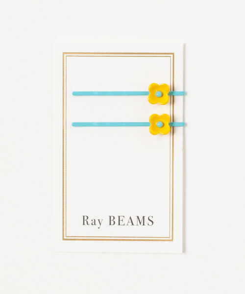 Ray BEAMS(レイビームス)の「Ray BEAMS / フラワー ガラス ヘアピン(ヘアピン・レディース・ホワイト/レッド/イエロー/ロイヤルブルー/グリーン系その他2・ONE SIZE)」の14枚目の写真