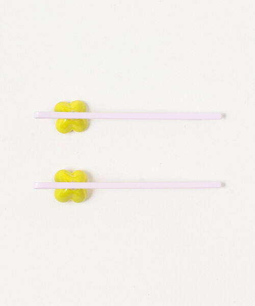 Ray BEAMS(レイビームス)の「Ray BEAMS / フラワー ガラス ヘアピン(ヘアピン・レディース・ホワイト/レッド/イエロー/ロイヤルブルー/グリーン系その他2・ONE SIZE)」の15枚目の写真