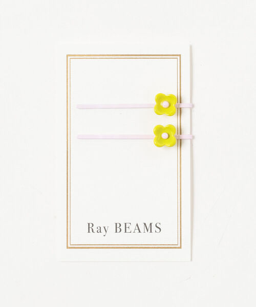 Ray BEAMS(レイビームス)の「Ray BEAMS / フラワー ガラス ヘアピン(ヘアピン・レディース・ホワイト/レッド/イエロー/ロイヤルブルー/グリーン系その他2・ONE SIZE)」の17枚目の写真
