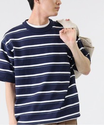 PLUS ONE | 【PLUS ONE】ウォッシャブルニットTシャツ(Tシャツ/カットソー)
