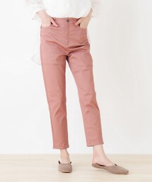 SHOO・LA・RUE | 【SS-4L/3Dスキャン】裏ひんやりサテンスキニーパンツ(その他パンツ)