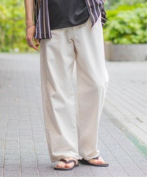 【LA BOUCLE / ラブークル】バギーフィット5PK 8.5OZ ホワイトデニム