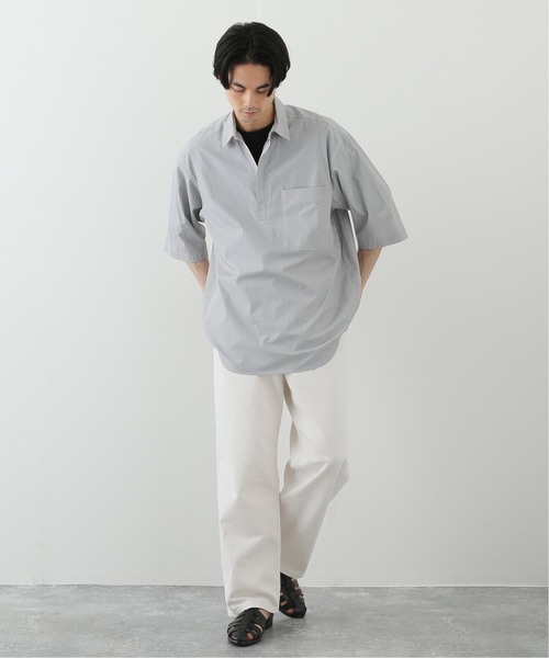 EDIFICE LA BOUCLE（エディフィスラブークル）の「【LA BOUCLE / ラブークル】バギーフィット5PK 8.5OZ ホワイトデニム（デニムパンツ・メンズ・アイボリー・1/2/3）」の6枚目の写真