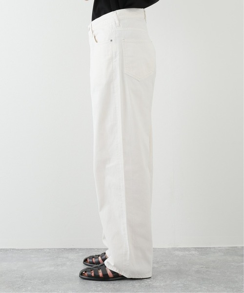 EDIFICE LA BOUCLE（エディフィスラブークル）の「【LA BOUCLE / ラブークル】バギーフィット5PK 8.5OZ ホワイトデニム（デニムパンツ・メンズ・アイボリー・1/2/3）」の8枚目の写真