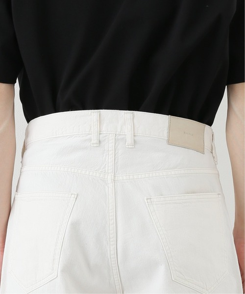 EDIFICE LA BOUCLE（エディフィスラブークル）の「【LA BOUCLE / ラブークル】バギーフィット5PK 8.5OZ ホワイトデニム（デニムパンツ・メンズ・アイボリー・1/2/3）」の11枚目の写真