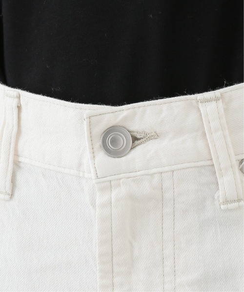 EDIFICE LA BOUCLE（エディフィスラブークル）の「【LA BOUCLE / ラブークル】バギーフィット5PK 8.5OZ ホワイトデニム（デニムパンツ・メンズ・アイボリー・1/2/3）」の14枚目の写真