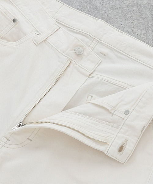 EDIFICE LA BOUCLE（エディフィスラブークル）の「【LA BOUCLE / ラブークル】バギーフィット5PK 8.5OZ ホワイトデニム（デニムパンツ・メンズ・アイボリー・1/2/3）」の17枚目の写真