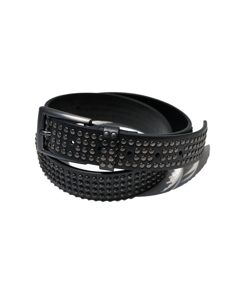 VIRGOwearworks(ヴァルゴウェアワークス)の「OGRE STAZ BELT(ベルト・メンズ・ブラック/ゴールド/シルバー・FREE)」の1枚目の写真