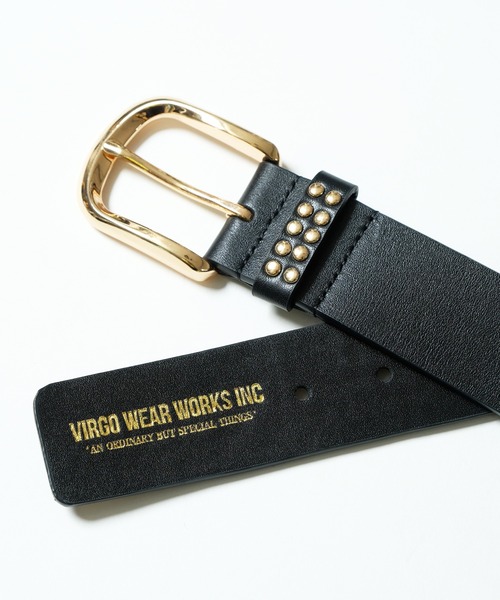 VIRGOwearworks(ヴァルゴウェアワークス)の「OGRE STAZ BELT(ベルト・メンズ・ブラック/ゴールド/シルバー・FREE)」の6枚目の写真