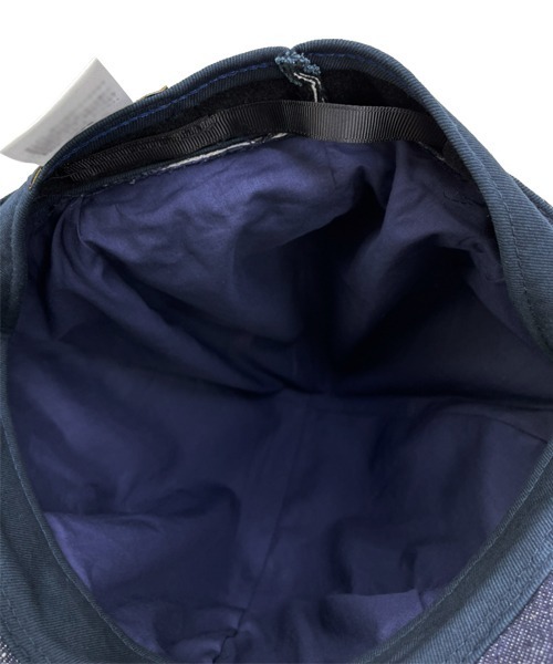 polcadot(ポルカドット)の「DENIM BIG CASKET/デニム ビッグ キャストケット(キャスケット・メンズ・ストライプ/ブラック/ネイビー・XL/FREE)」の15枚目の写真