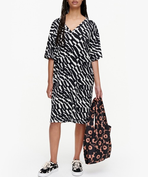 Kiikari Keltalehdokki Dress ワンピース Marimekko マリメッコ のファッション通販 Zozotown