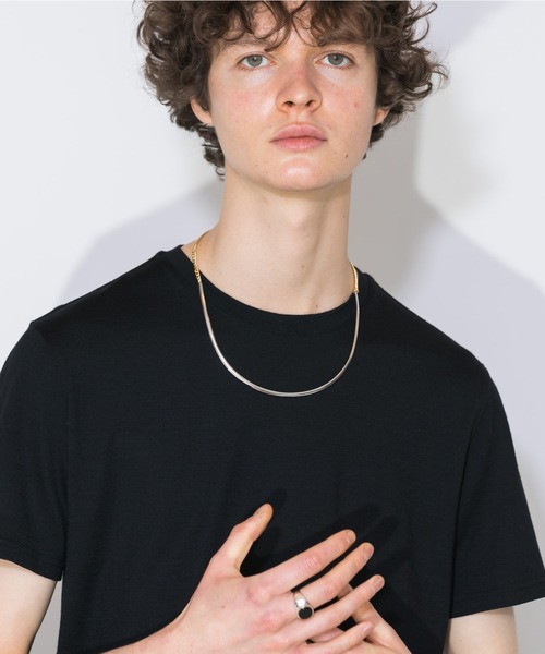 OX JEWELRYSilver Onyx Ring　17号 ox jewelry silver big onyx ring 17号