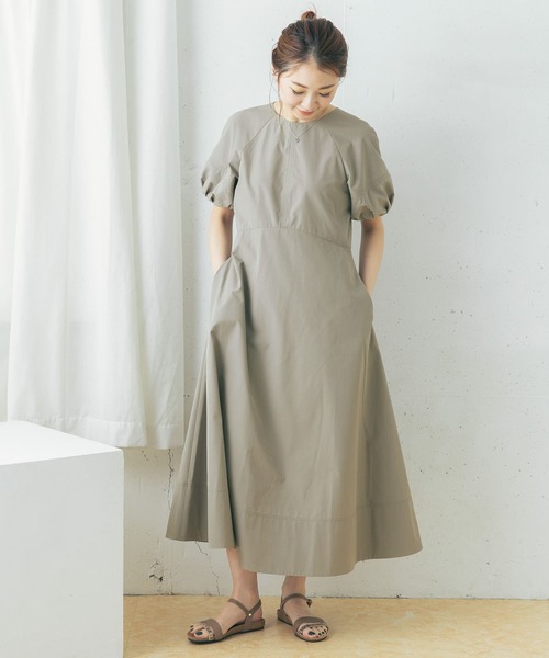 アーバンリサーチロッソ★パフスリーブワンピース アーバンリサーチ ロッソ URBAN RESEARCH ROSSO F by ROSSO