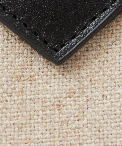 LOWELL things（ロウェル　シングス）の「★【WEB限定】ファブリックスクエアトート（トートバッグ・レディース・ブラック/イエロー/アイボリー・フリー）」の17枚目の写真