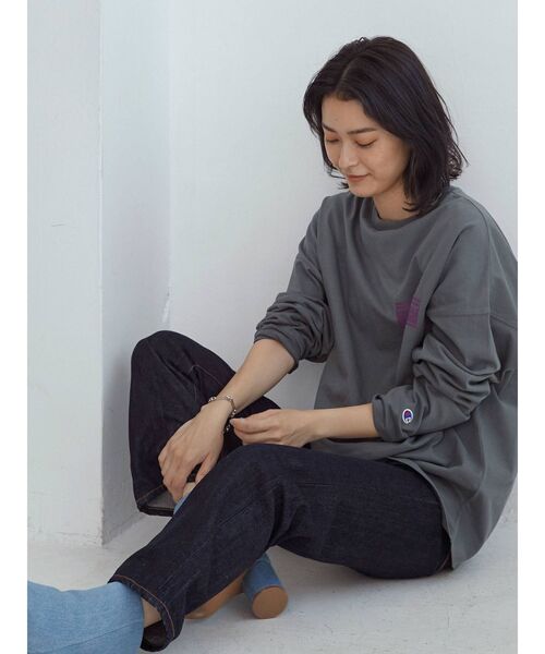 Ungrid（アングリッド）の「ヴィンテージストレートデニム（デニムパンツ・レディース・インディゴブルー/ブルー・24inch/25inch/26inch）」の13枚目の写真