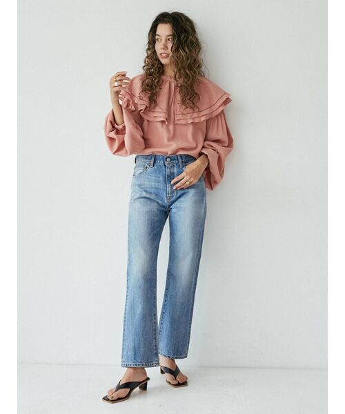 Ungrid（アングリッド）の「ヴィンテージストレートデニム（デニムパンツ・レディース・インディゴブルー/ブルー・24inch/25inch/26inch）」の20枚目の写真