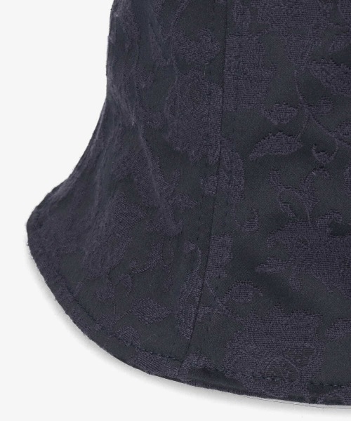 OVERRIDE(オーバーライド)の「OVERRIDE JACQUARD BUCKET TULIP(ハット・レディース・ネイビー/レッド系/ブラック・M/57.5cm)」の13枚目の写真