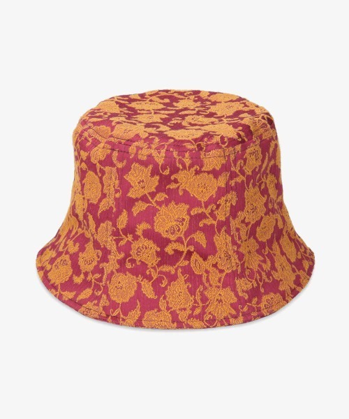 OVERRIDE(オーバーライド)の「OVERRIDE JACQUARD BUCKET TULIP(ハット・レディース・ネイビー/レッド系/ブラック・M/57.5cm)」の20枚目の写真